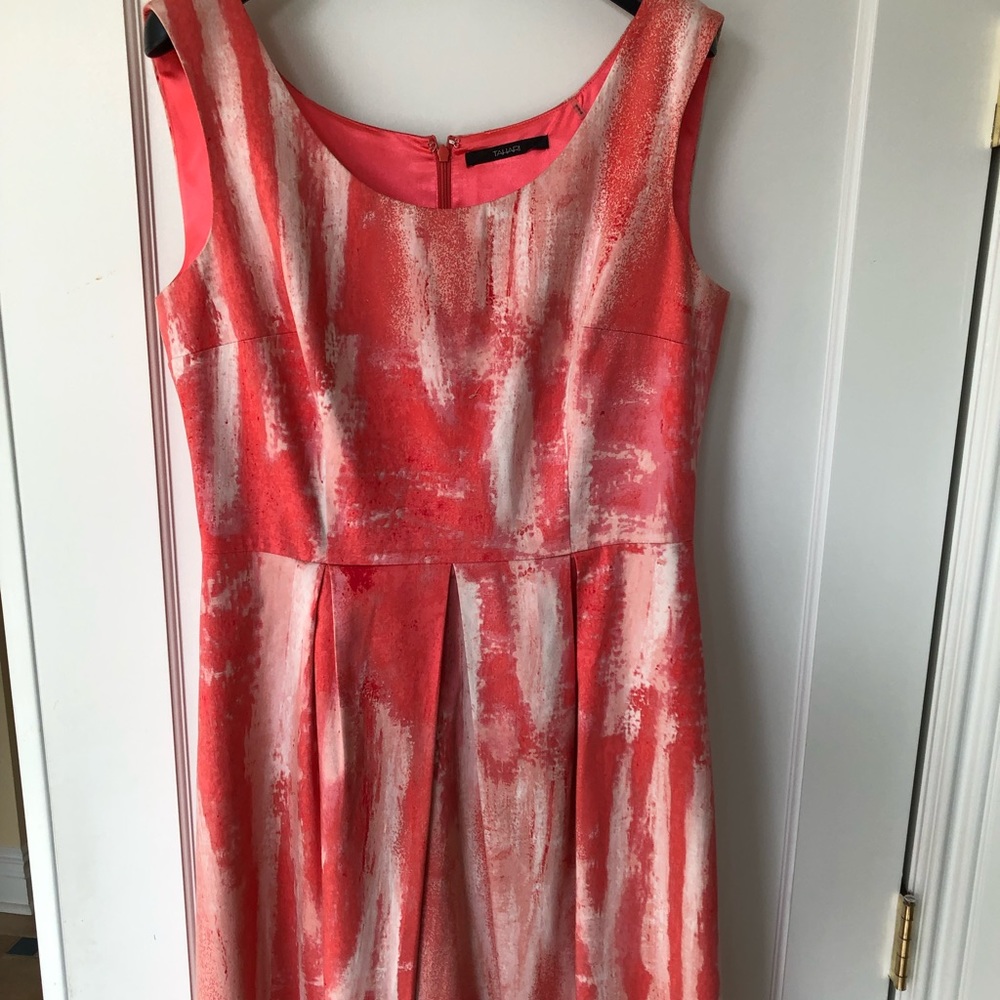 Party dress. Tahari lined dress. Size 12.